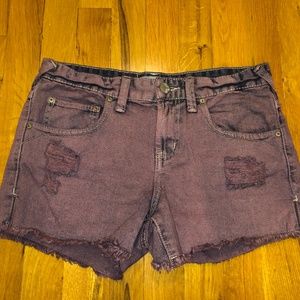Free People Jean Shorts